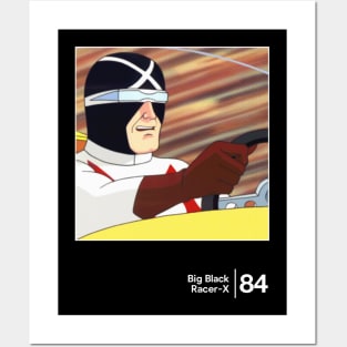 Big Black - Racer-X / Minimalist Artwork Design Posters and Art